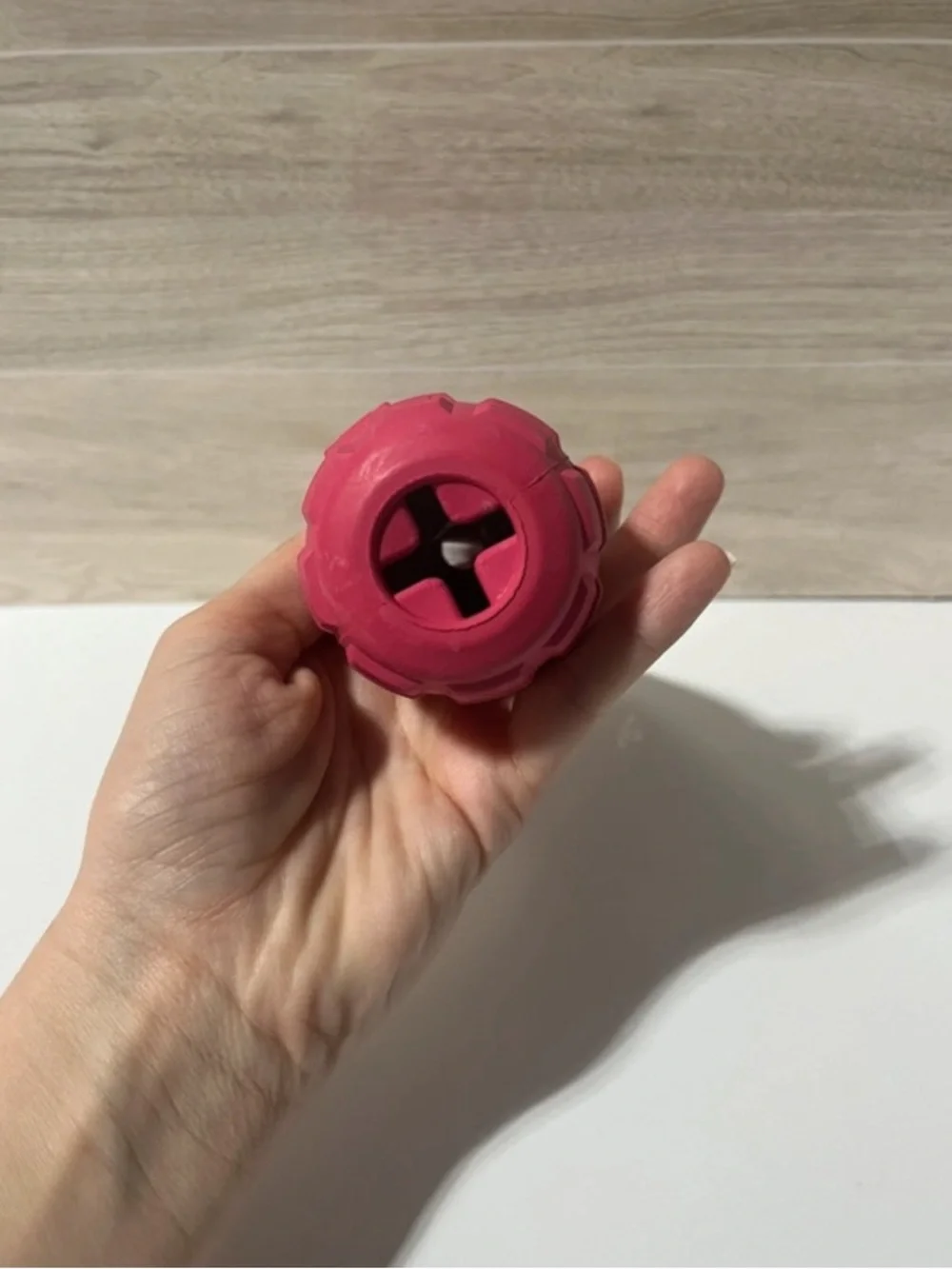 NWT Dog treat dispenser chew toy- durable!
